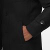 Regular Fit Coat Black - Image 5
