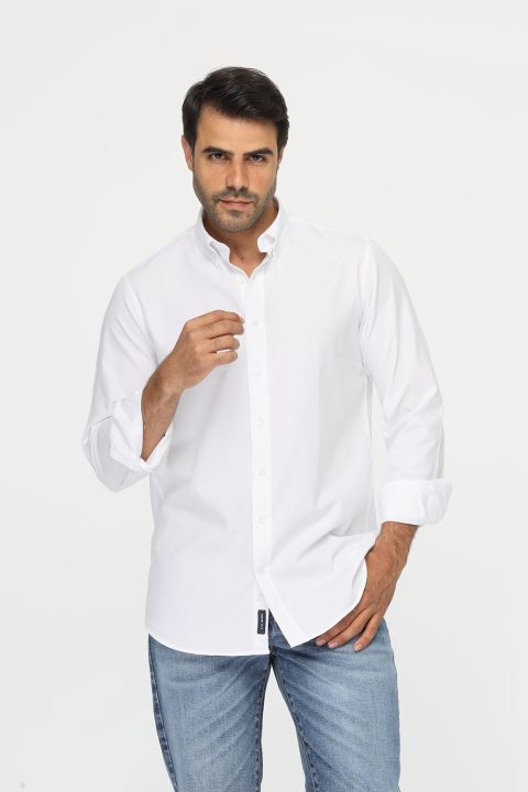 New Fit Shirt White - Image 3