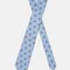 Jacquard Tie 7 cm Light Blue - Image 2