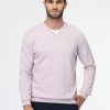 Regular Fit Pullover V Light Purple