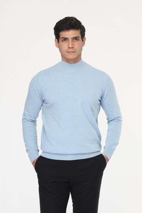 Regular Fit Pullover Light Blue