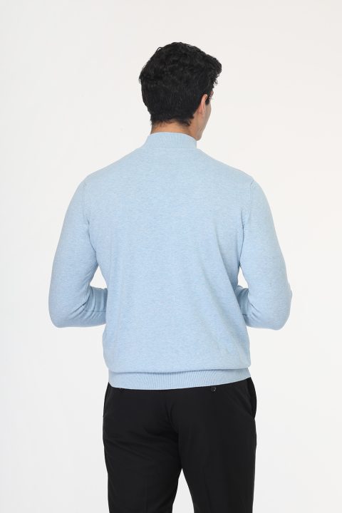 Regular Fit Pullover Light Blue - Image 4