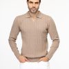Regular Fit Pullover Beige