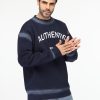 ⁦سويت شيرت - أوفر سايز - كحلي⁩ - الصورة ⁦3⁩