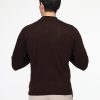 Regular Fit Pullover Dark Brown - Image 4
