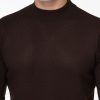 Regular Fit Pullover Dark Brown - Image 2