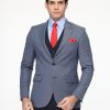 Slim Fit Suit Blue - Image 5