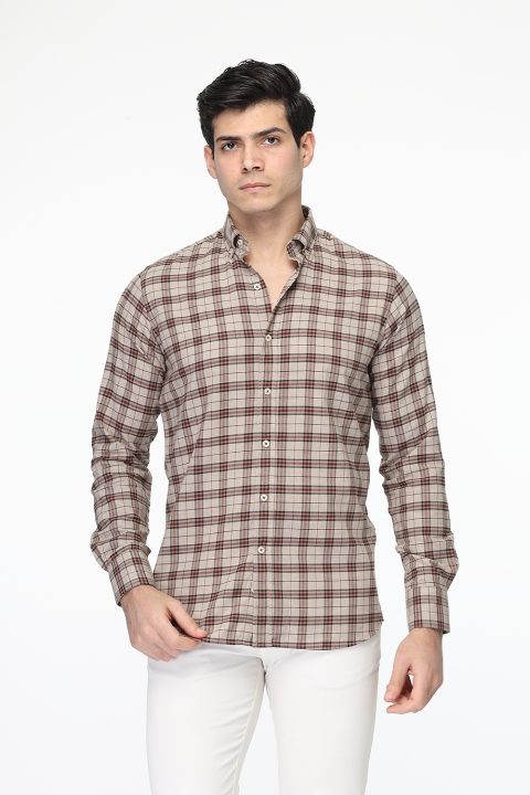 New Fit Shirt Beige - Image 3