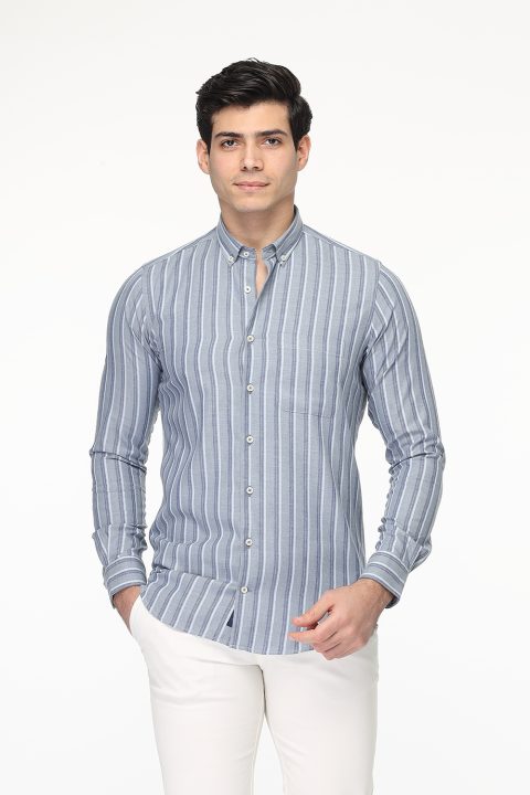 Slim Fit Shirt Light Blue