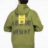 Over Size Sweat Shirt Green - Image 4