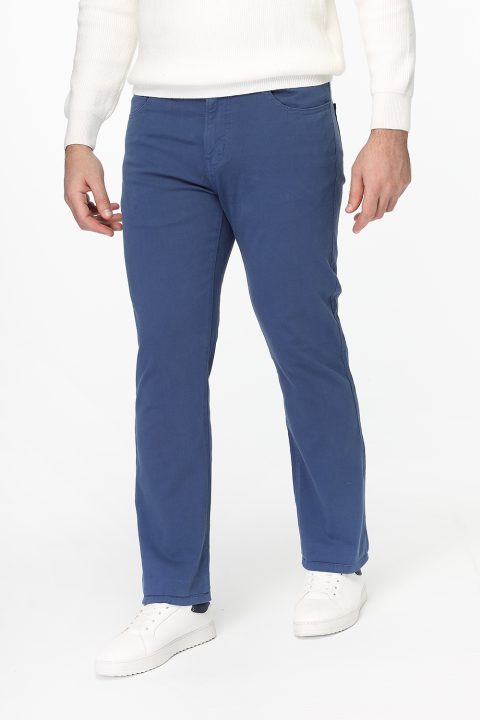 Slim Straight Fit Chino Blue - Image 4