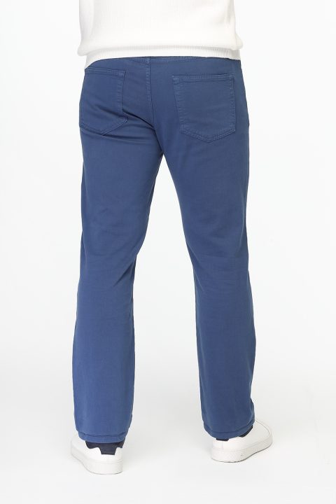 Slim Straight Fit Chino Blue - Image 6