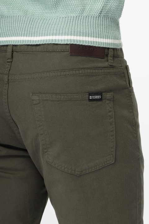 Slim Straight Fit Chino Green - Image 5