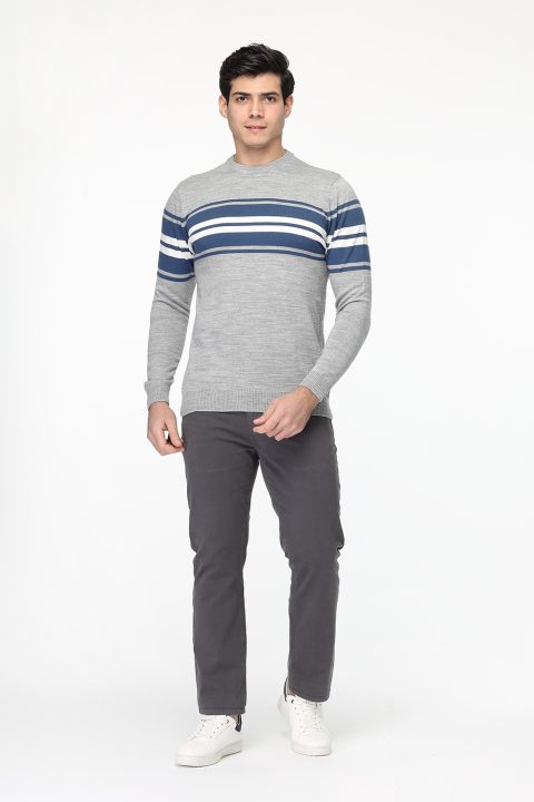 Slim Straight Fit Chino Gray - Image 3