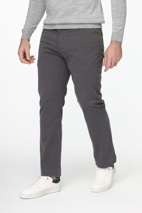 Slim Straight Fit Chino Gray - Image 4