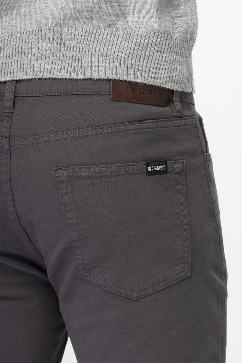 Slim Straight Fit Chino Gray - Image 5