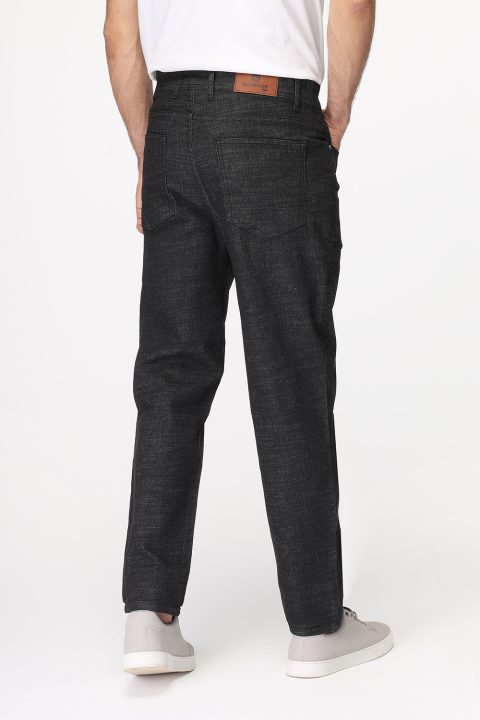 Slim Fit Trousers Jeans Dark Gray - Image 5