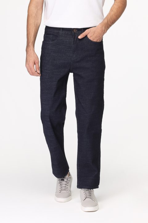 Slim Fit Trousers Jeans Dark Blue