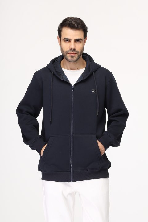 Regular Fit Sweat Shirt Dark Blue