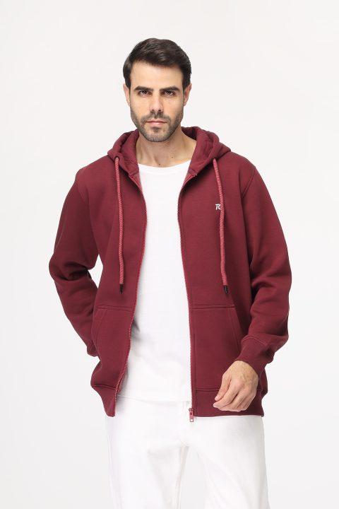 Regular Fit Sweat Shirt Maroon