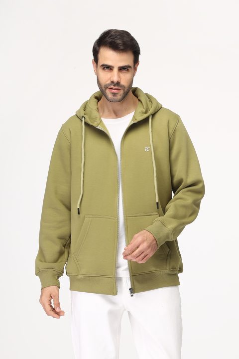 Regular Fit Sweat Shirt Green