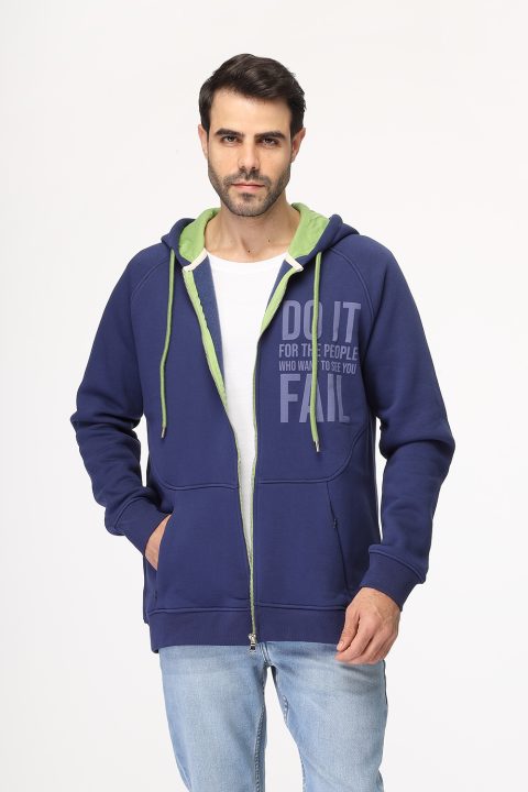 Relax Fit Sweat Shirt Dark Blue - Image 3