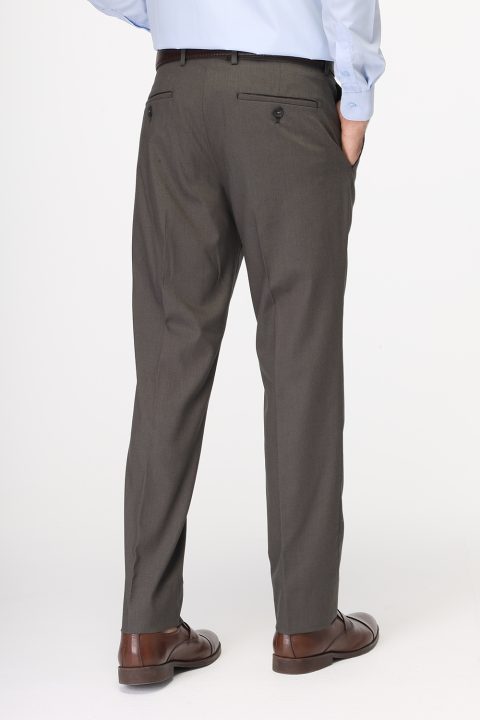 Slim  Straight Fit Classic Pants Green - Image 5