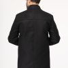Regular Fit Coat Black - Image 4