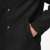 Regular Fit Coat Black - Image 5