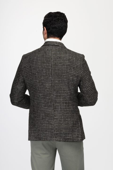 Regular Fit Blazer Green - Image 3