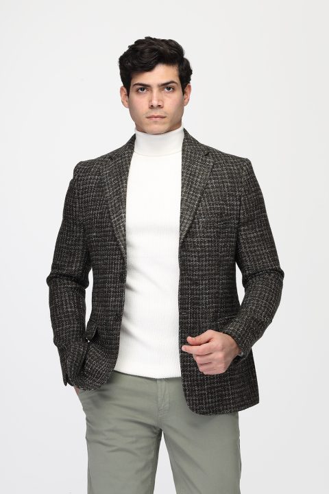 Regular Fit Blazer Green