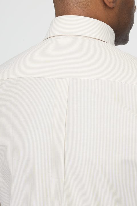 Regular Fit Shirt Beige - Image 4