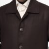 Regular Fit Coat Dark Brown - Image 2