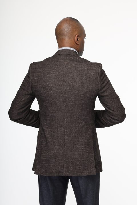 Slim Fit Blazer Brown - Image 5