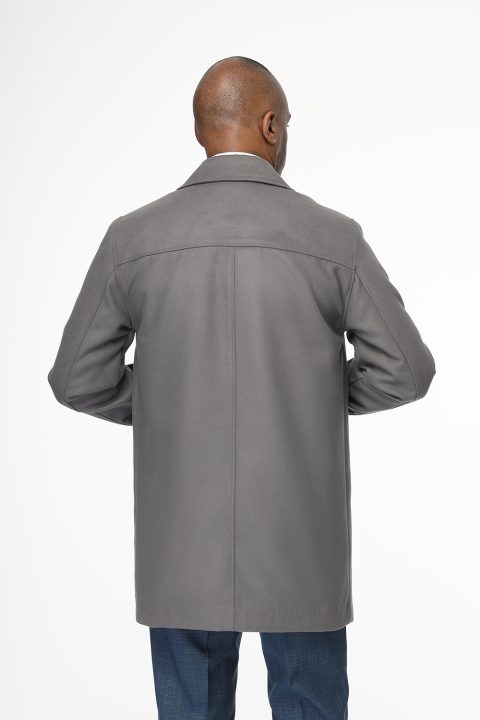 Regular Fit Coat Gray - Image 3