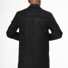 Regular Fit Coat Black - Image 3