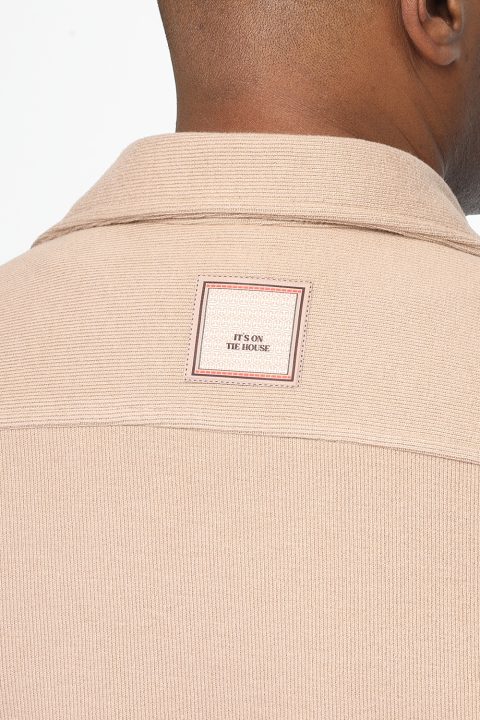 Regular Fit Shirt Beige - Image 6