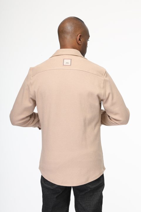 Regular Fit Shirt Beige - Image 7