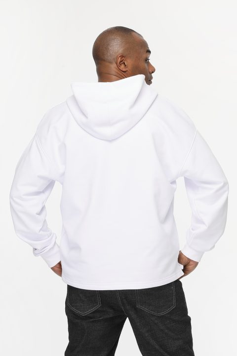 Relax Fit Sweat Shirt White - Image 5