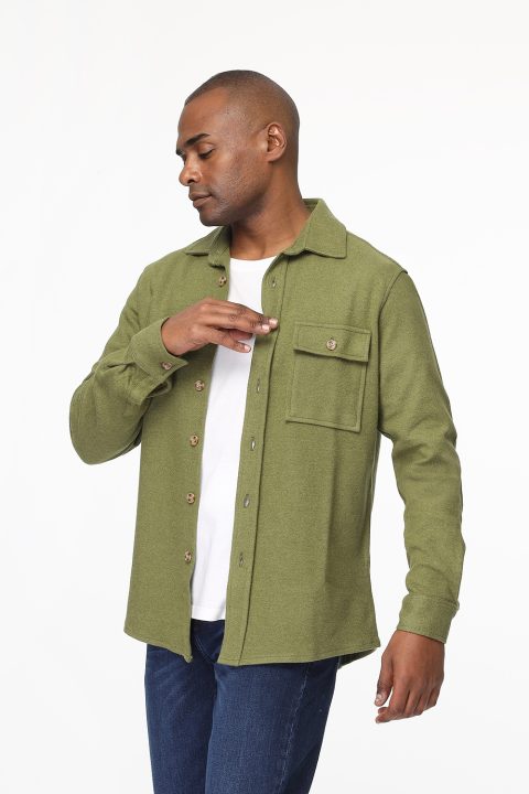 Regular Fit Shirt Green - Image 3