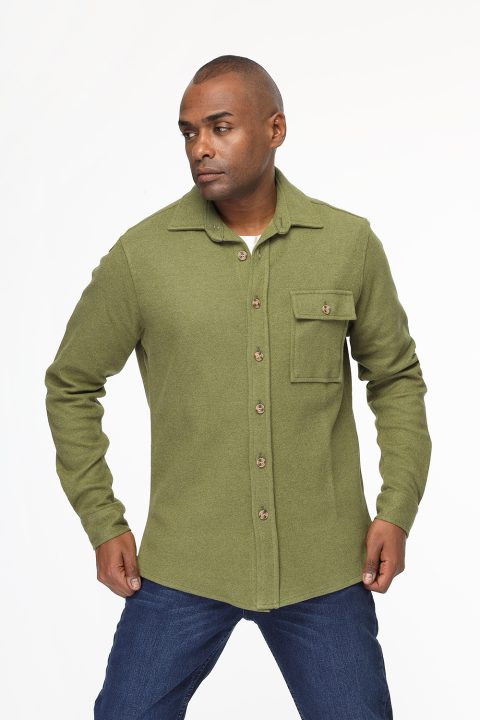 Regular Fit Shirt Green - Image 7