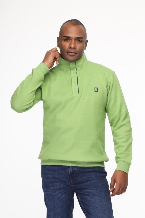 Regular Fit Sweat Shirt Light Green