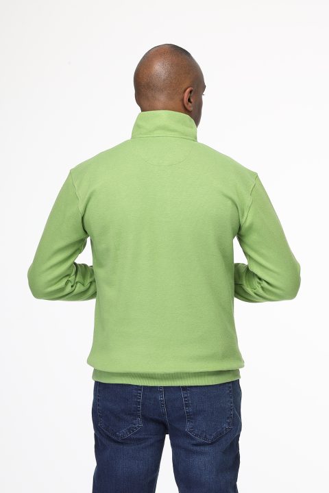 Regular Fit Sweat Shirt Light Green - Image 4