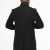 Regular Fit Coat Black - Image 5