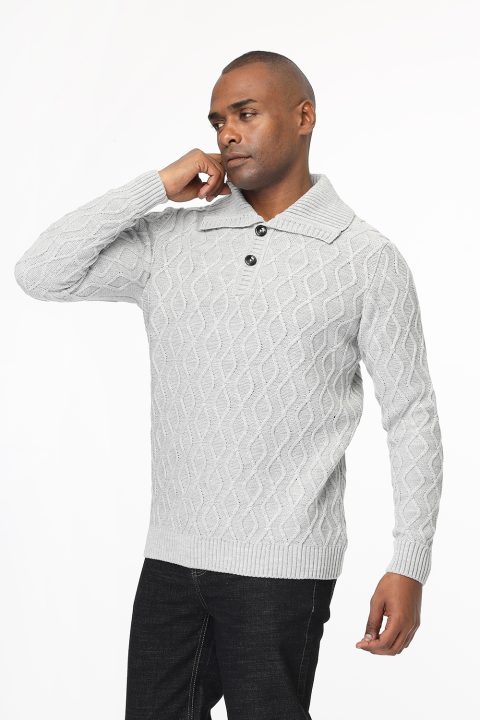 Regular Fit Pullover Gray - Image 3