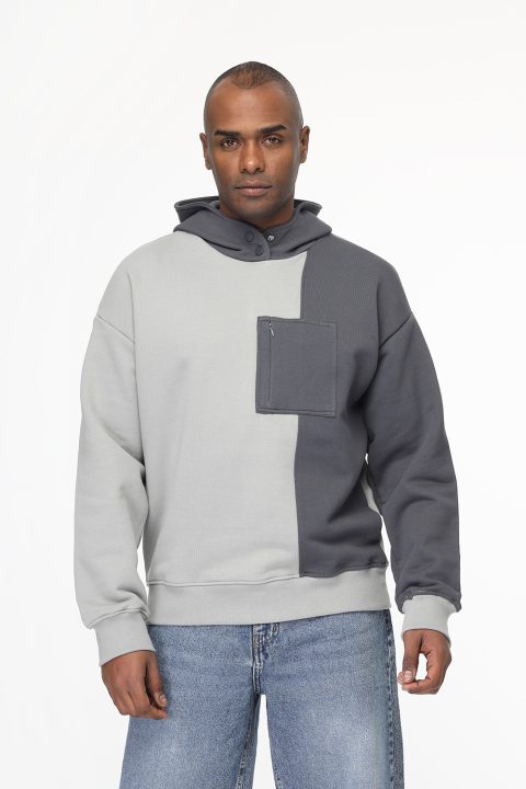 Relax Fit Sweat Shirt Gray