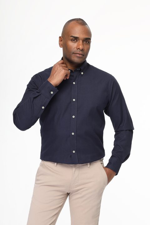 New Fit Shirt Dark Blue