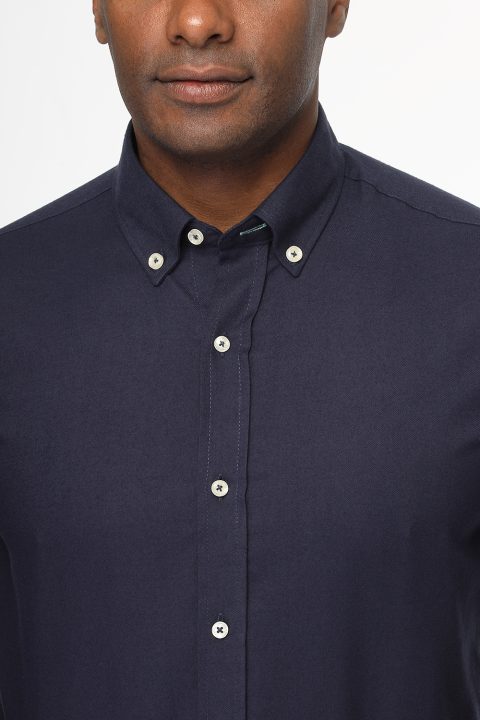 New Fit Shirt Dark Blue - Image 2