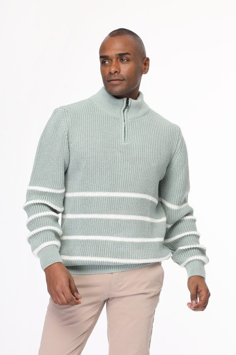 Regular Fit Pullover Green - Image 4