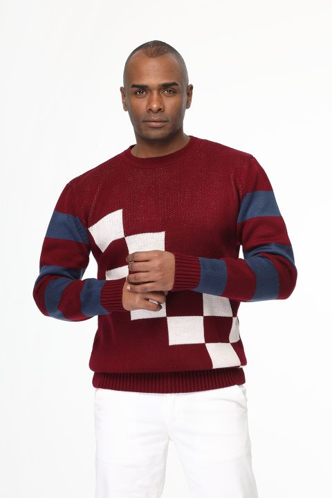 Regular Fit Pullover Maroon